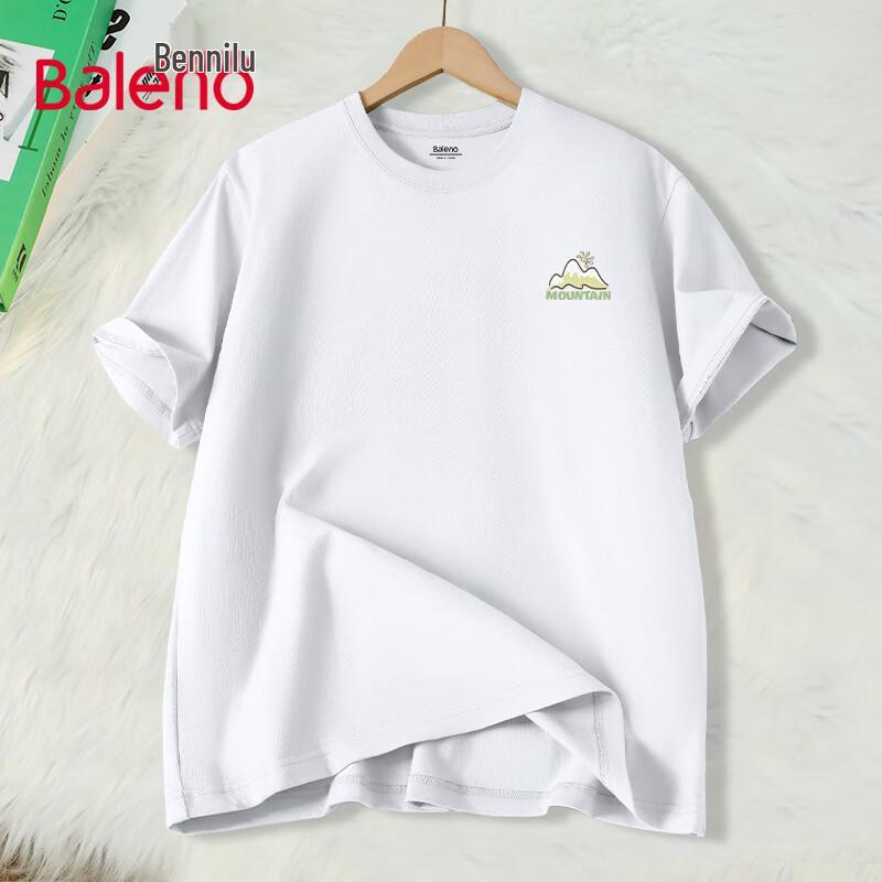 Baleno Men s Loose Fit Cotton Print Round Neck T-Shirt 4XL