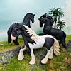 Wildlife Andalusian Animal Pvc Model Andalusian Stallion Toy For Kids Learning And Home Decor