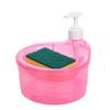 Kitchen Integrated Dishwashing Liquid Dish Towel Storage Box Neat Dishwashing Press Soap Soap Dispenser Storage Box Pot V5B8