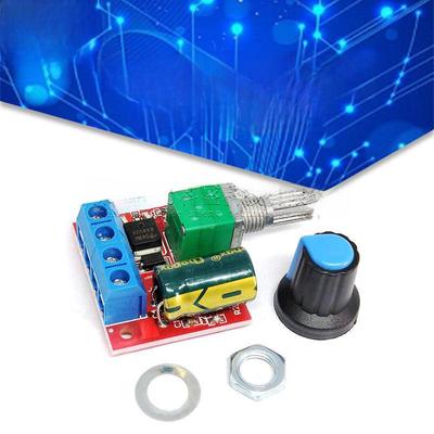 Regulator prędkości silnika DC 5V-35V z przełącznikiem 5A i ściemniaczem LED