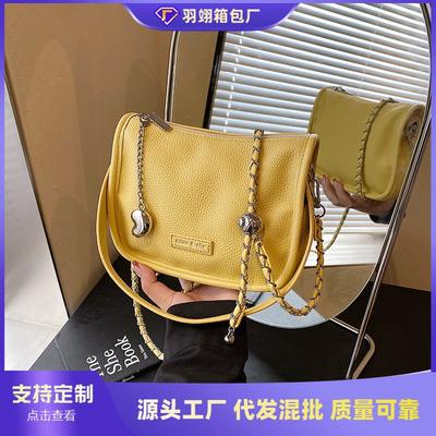 Small Bag Women's New Summer Versatile Chain Messenger Bag High-end Portable Pillow Bag
