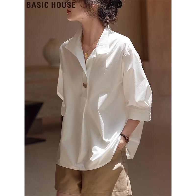 Basic House Women s Lightweight French Sun Protection Shirt 2XL