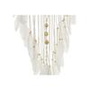 Attrape-rêves - Boho - 52 x 1 x 145 cm - Plumes blanches - Coton - Rotin