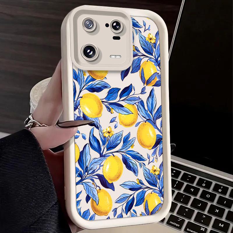 Summer Yellow Lemon Case for Xiaomi Mi 15 Pro 14 14T 13 13T 12 11 Lite 11T POCO X7 X6 5G X5 X3 NFC F6 F5 M7 M6 4G Cover Funda