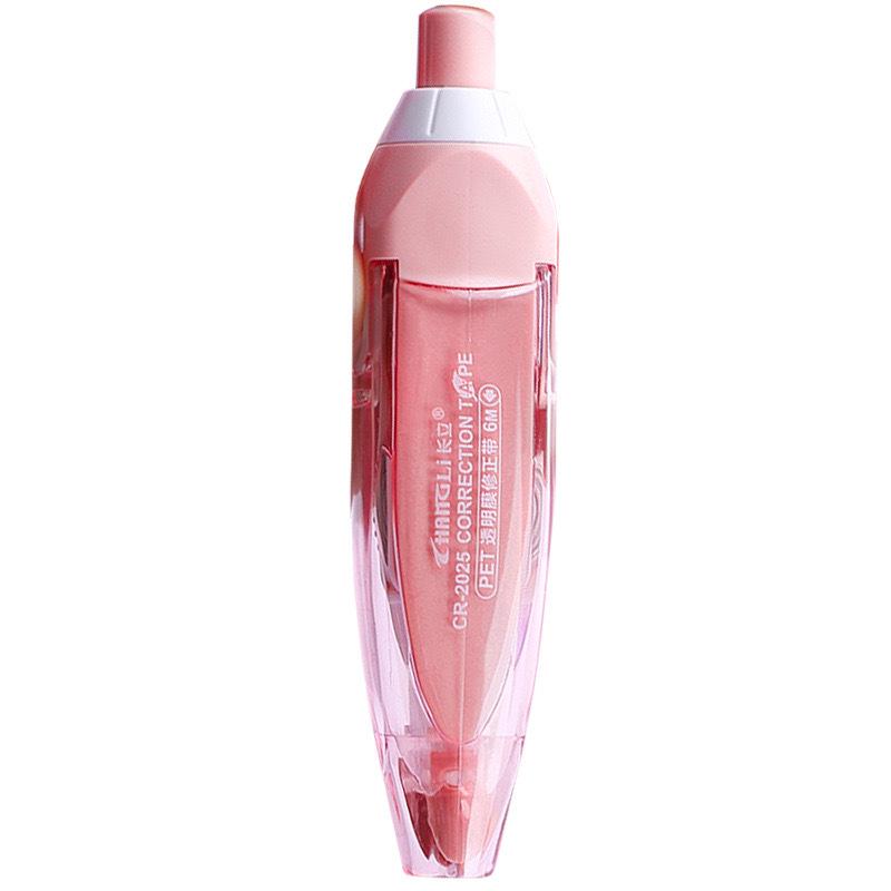 Push-Type Correction Tape for Students with Replaceable Core