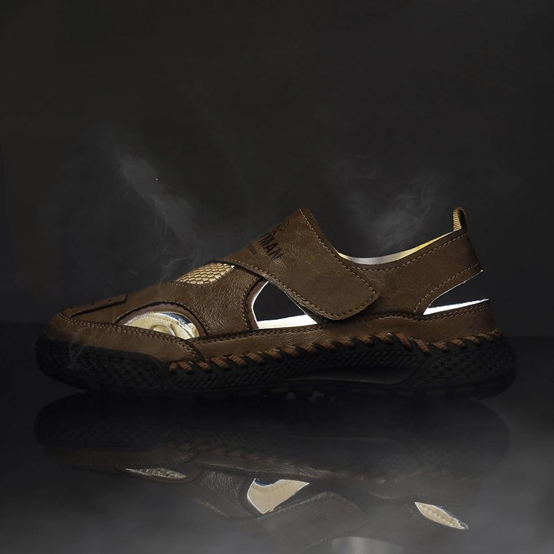 High Quality Handmade Products Men Sandals Non-slip Summer Outdoor Beach Comfort Slippers Fashion Casual Shoes Men's Shoes