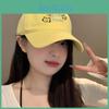 Trendy Embroidered Yellow Cat Baseball Hat For Women Perfect Summer Wear Casual