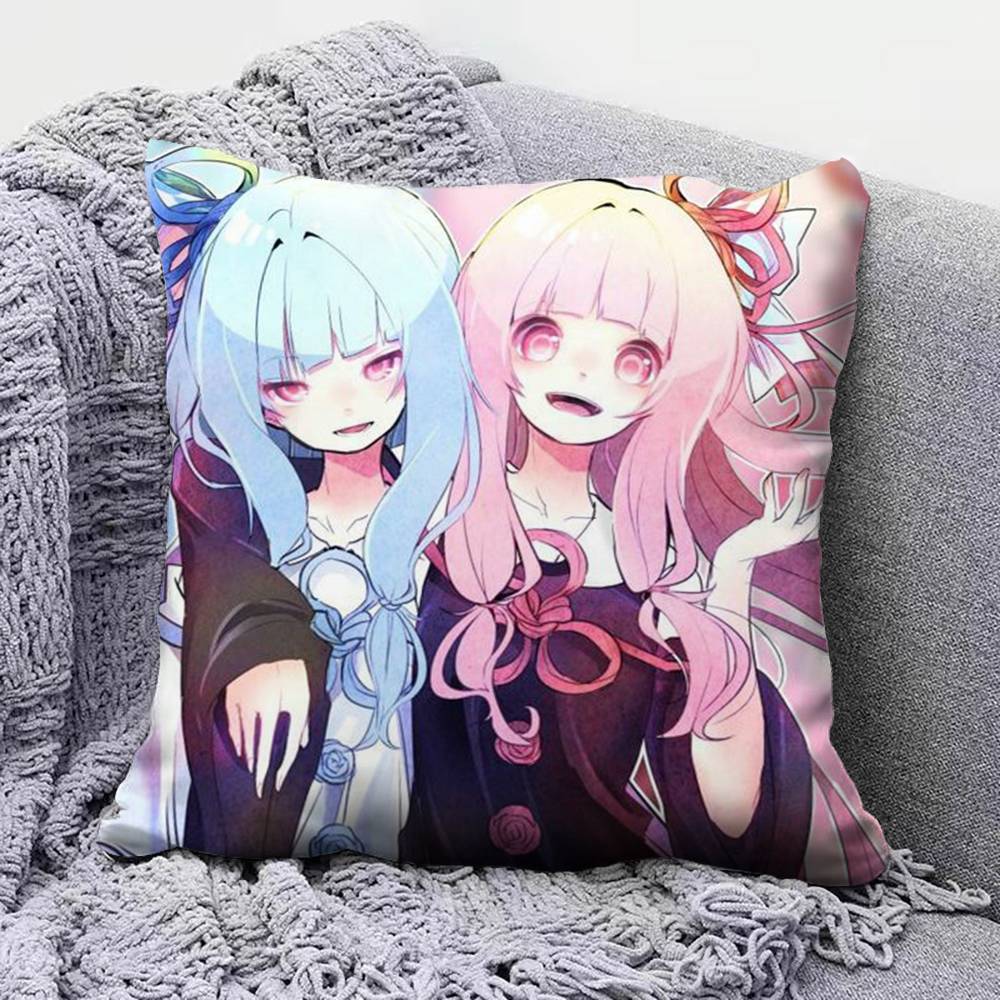

Kotonoha Akane Kotonoha Aoi Home Sofa Cushion Covers and Aecorative Custom Pillow Covers 30X30cm