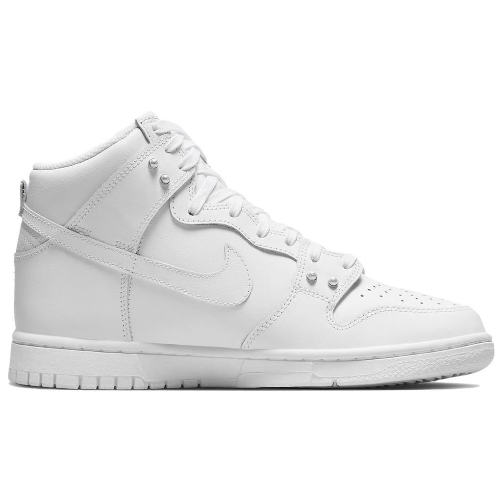 New Nike Dunk High Se Pearl White Women's DM7607-100