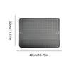 Silicone Dish Drying Mat Countertop Drainage Pad Heat Insulation Protector Foldable Sink Drying for Kitchen Home Restaurant Bath