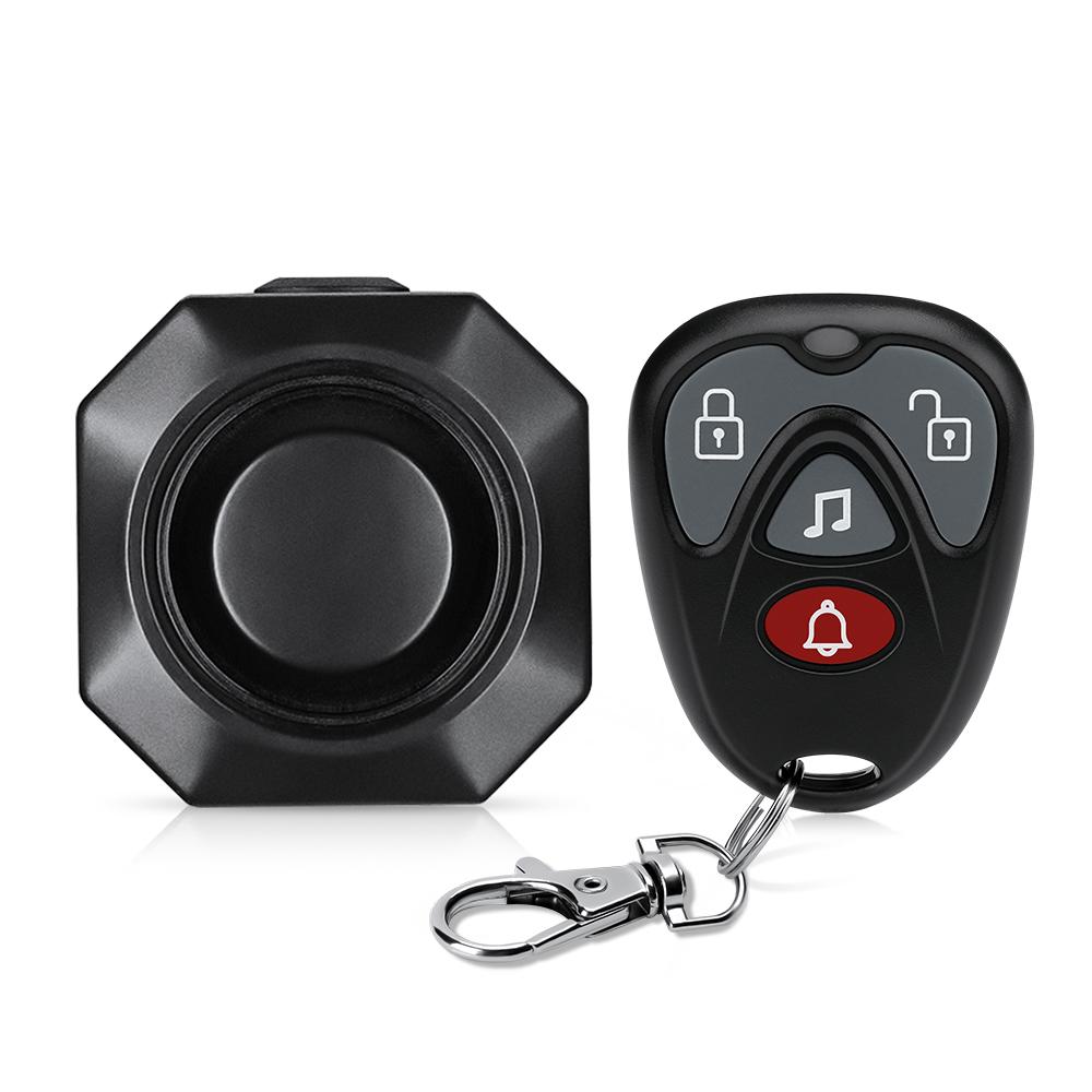 Wsdcam Vibration Motorcycle Alarm Waterproof Bicycle Burglar Alarm with Remote Control Anti Lost Security Sensor