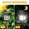 12Pack Solar Path Lights Outdoor Solar Walkway Lights Waterproof Garden Light Decorative for Yard Landscape Driveway Warm White