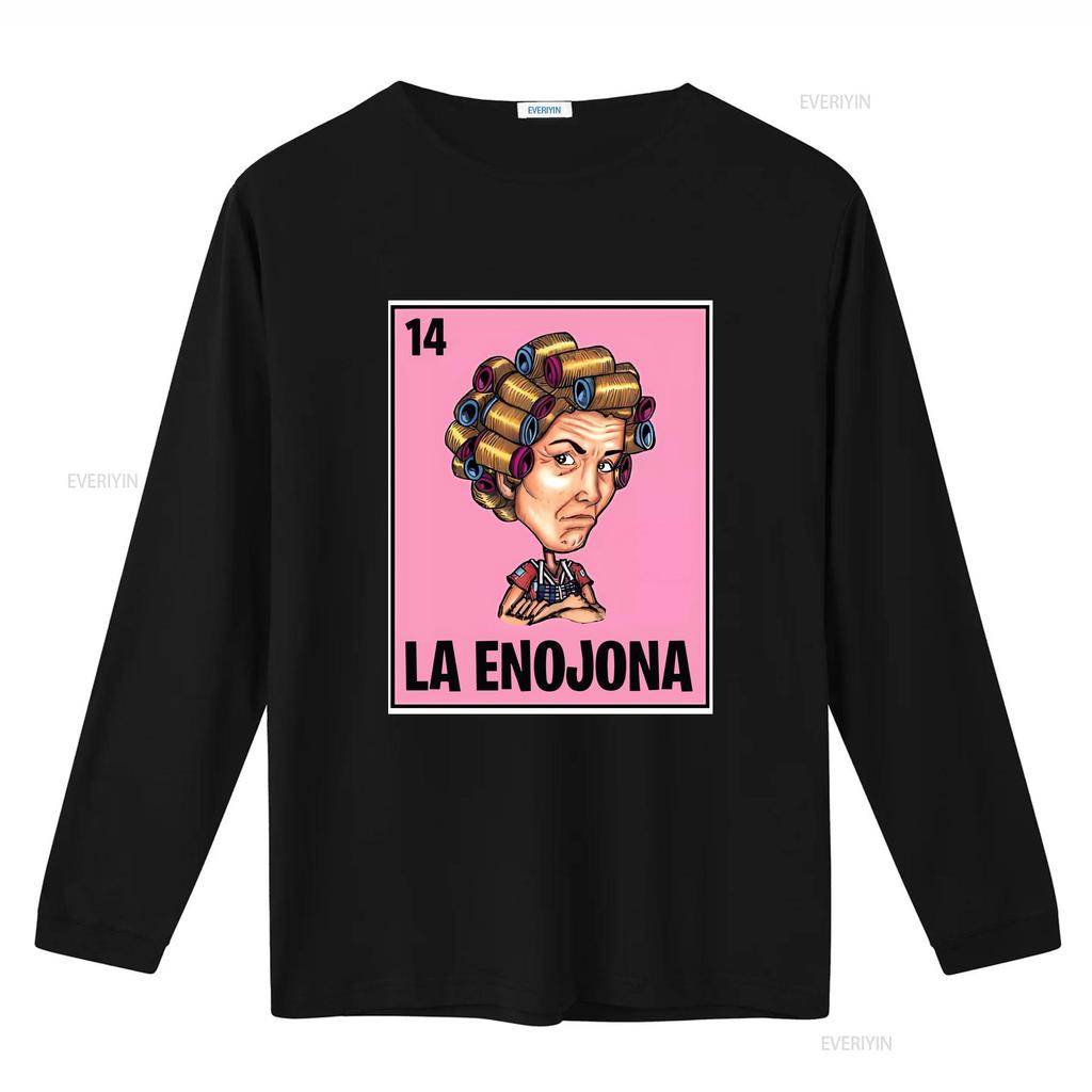 La Enojona Dona Florinda Chilindrina Chavodel8 Funny Mexican Loteria T Shirt Vintage Washed Breathable Designer Clothes Graphic