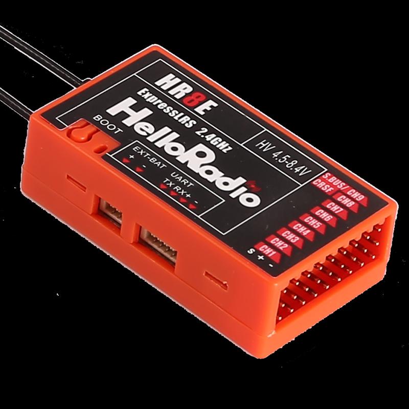 HELLORADIOSKY HR8E ELRS 9-Channel PWM Receiver
