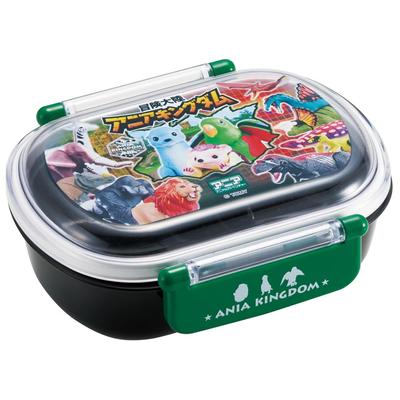 Skater Lunch 1 Dome Fluffy Ania Ania For Made In Japan Children's Box, Tier, 360ml, Shape, Kingdom, Antibacterial, Children, QAF2BAAG-A