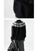 Men's Retro Jacquard Knitwear with Half-High Collar Zipper - Autumn/Winter Collection