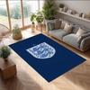 England National Football Team Theme Rug Soft Crystal Velvet Area Rug Non-Slip Floor Carpet for Living Room Bedroom Nursery