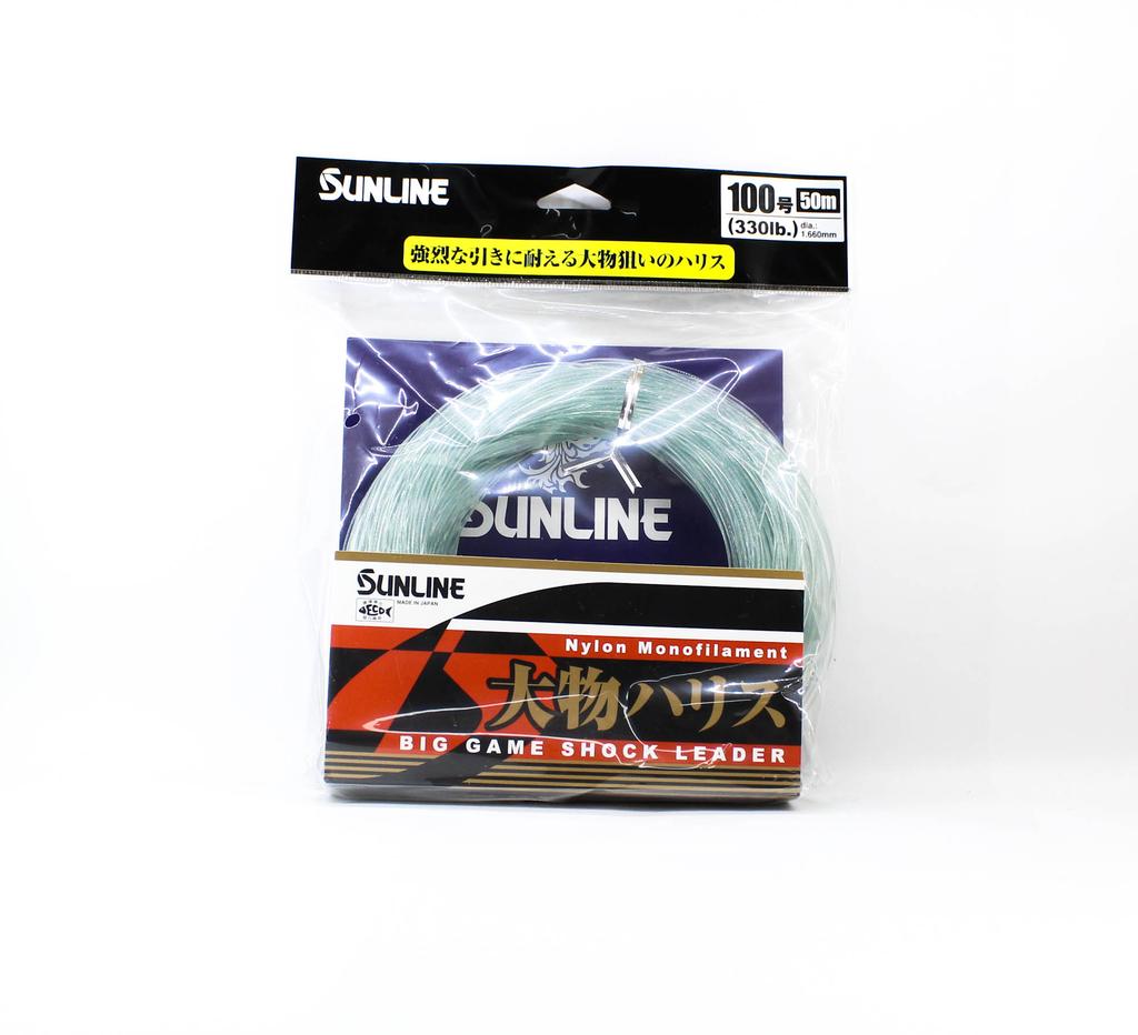 Sunline Finale in Nylon Big Game Shock Leader 50m #100 330lb 1.66mm (6115)