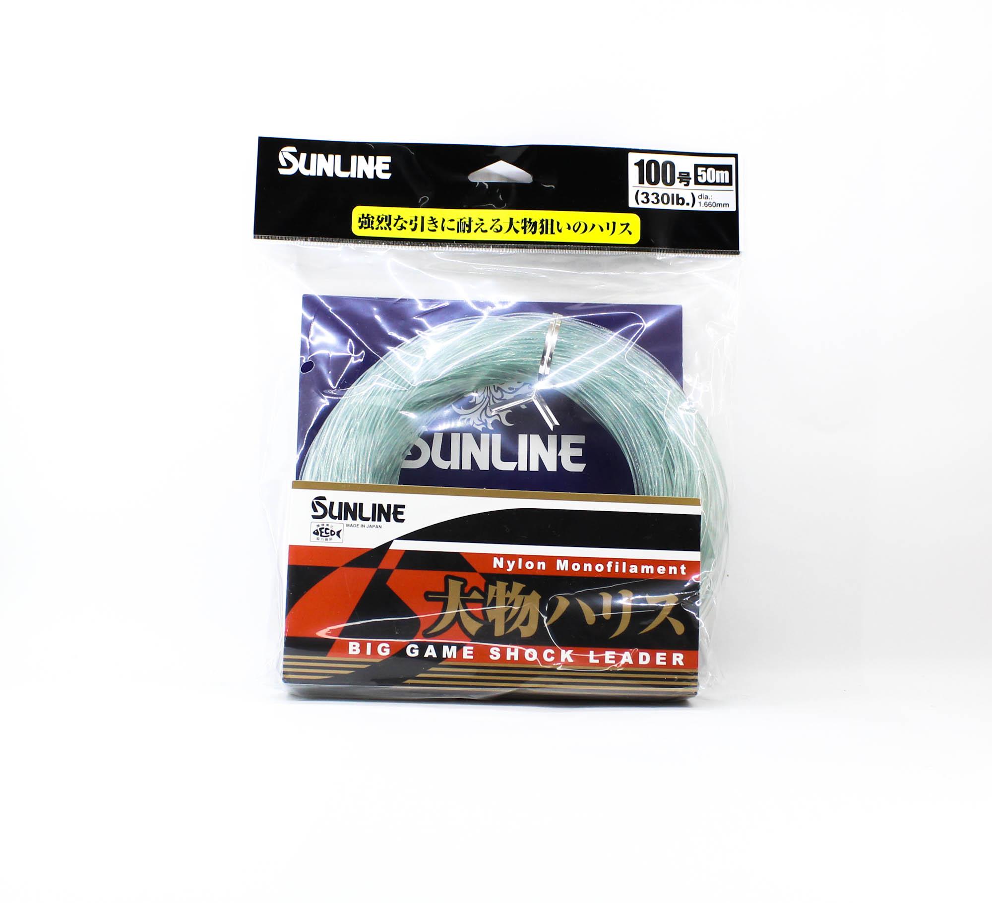 

Sunline Nylon Leader Big Game Shock Leader 50m #100 330lb 1.66mm (6115) чистый