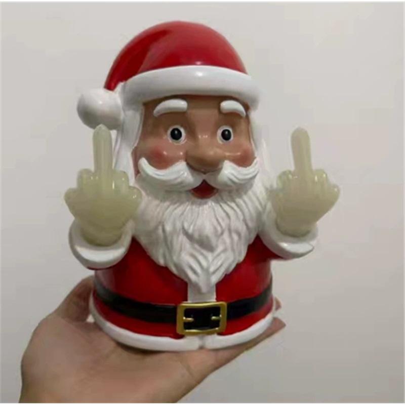 Middle Finger Cute Ghost Halloween Ghost With Middle Finger On Both Hands Night Light