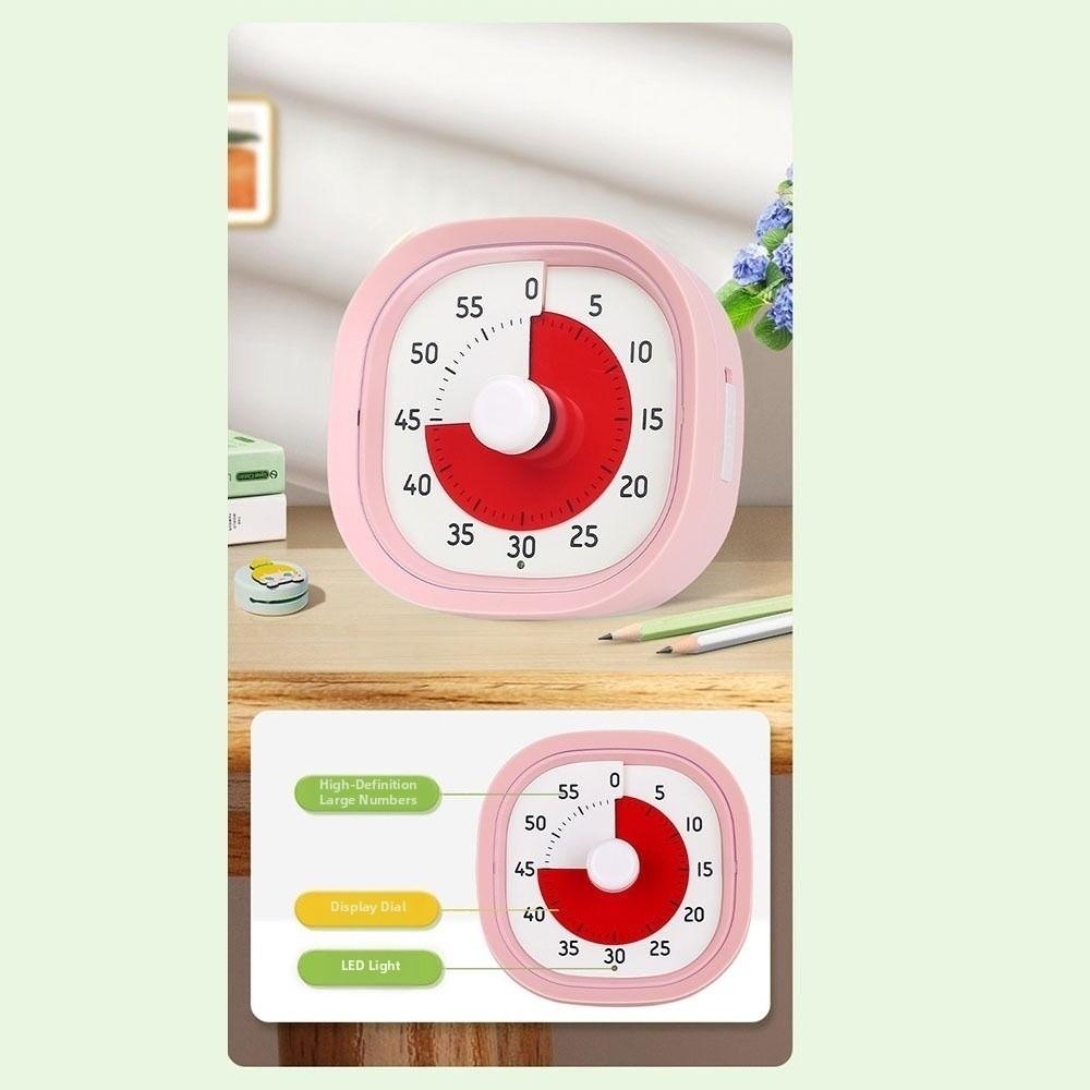 60-Minute Kitchen Countdown Reminder Time Management Alarm Clock Visual  Timer  for Kitchen Cooking