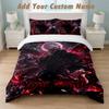 Bedding Set 1 Duvet Cover 2 Pillowcases Tokyo Ghoul Print Soft Bed Linen Bedroom Decor
