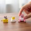Mini 3D-gedruckte Pilz-Schildkröte Clicker Tastenkappe Drücker Dekompressor Fingerspitzen Stressabbau Entlüftungsspielzeug Lustige Kreative Spielzeuge Geschenke