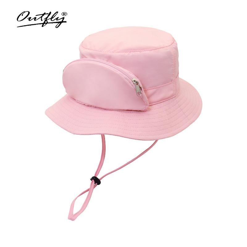 Sun Hat with Glasses Bag, Men's and Women's Summer Outdoor Sun Hat, Light and Breathable, Can Store Beach Sun Protection Hat