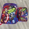 New 16-Inch 3-Piece Kids Cartoon Backpack Set Nylon Rolling Backpack School Bag for Boys Girls