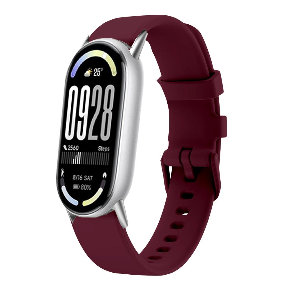 Langlebiges, atmungsaktives Silikonband, Kompatibel mit Xiaomi Band 10/9/8/9 Pro/8 Pro, Bequemes Ersatzarmband