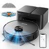 TEENDOW D65S MAX 6000pa robotic vacuum,mop features laser radar navigation,intelligent and precise mapping,automatic recharging.