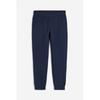 H M Tapered Sports Jogger Pants Dark Blue