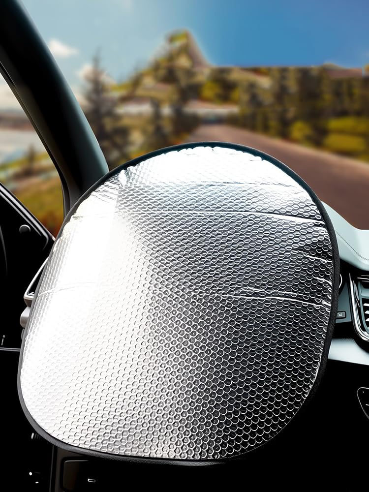 Steering Wheel Cover, Sunshade, Universal, Steering Wheel Cover, Sunshade, Thermal Insulation, Sunshade, For Steering