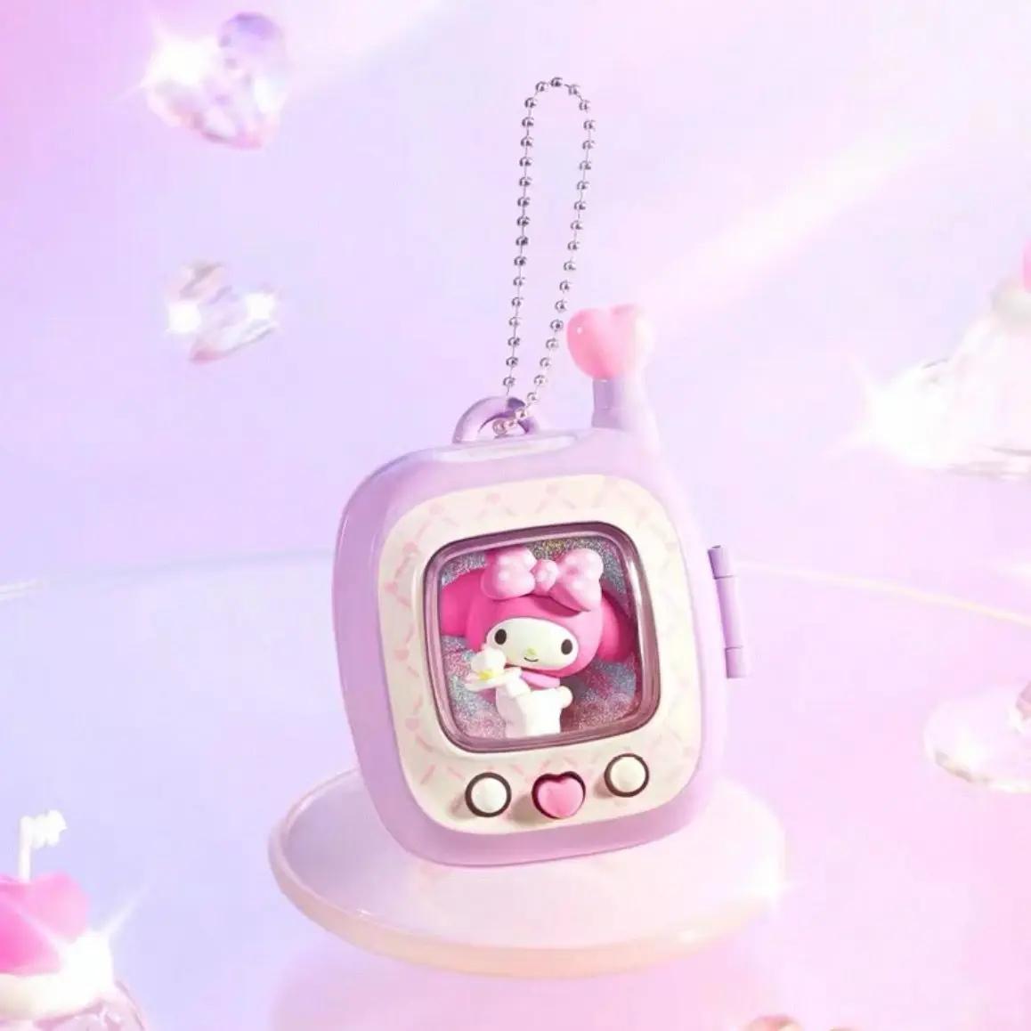 

Персонажи San rio Серия Карманный Эльф Подвеска Куроми Мультяшный Аниме Фигурка Мистери Бокс Милый Подарок на День Рождения для Девочек