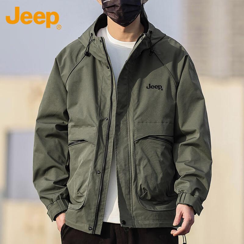 JEEP Men's Autumn/Winter Casual Outdoor Jacket