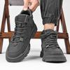 Men's shoes autumn new tooling shoes men's sports and leisure outdoor mountaineering wear-resistant labor insurance shoes platform Martin boots men