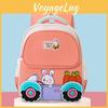 Cute Cartoon Dinosaur Rabbit Carrot Car Pattern Children Backpack For School