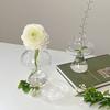 Creative Mushroom Plant Glass Vase Modern Decorative Vases Room Vase Plants Plant Glass Bud Vases Living Room Decoration