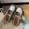 French Mary Jane Small Leather Shoes Women's 2025 New Summer with Skirt Shoes Women's Single Shoes Gentle Wind Evening Shoes