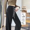 Hstyle Women's High-Waist Wide-Leg Banana Pants