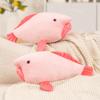 Kawaii Chubby Blobfish Stuffed Pillow Pastel Pink Fluffy Sea Animal Plush Toy Big Lips Fish Doll  Gifts.