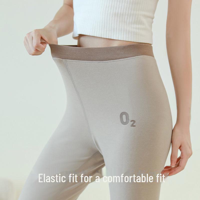 Volcanic Stone Warm Seamless Leggings for Women & Teens - Autumn/Winter