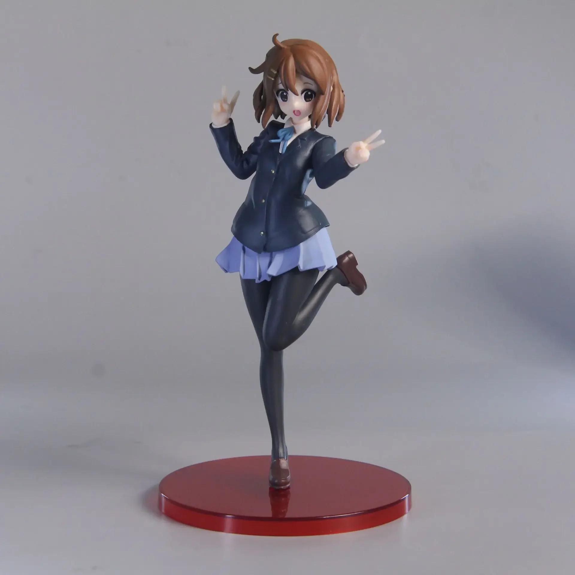 

Аниме Хирасава Юи Акияма Мио Фигурка Модель Taito Qingyin Коллекция Игрушка из ПВХ