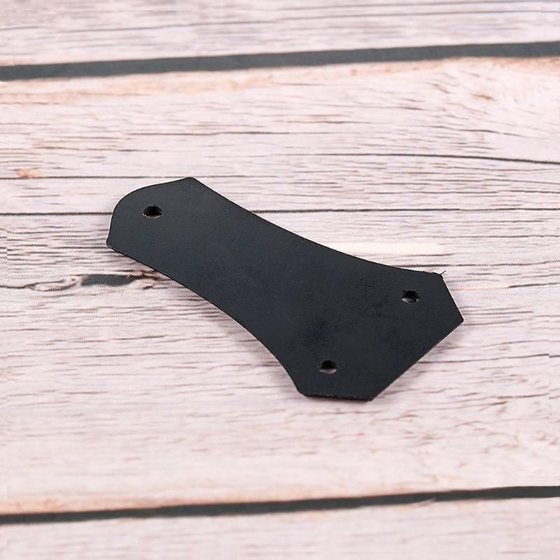 Plastic Construction 3 Mounting Hole Guitar Trusses Rod Protectors Single Layer Bullnose Styles Guitar Trusses Rod Cover