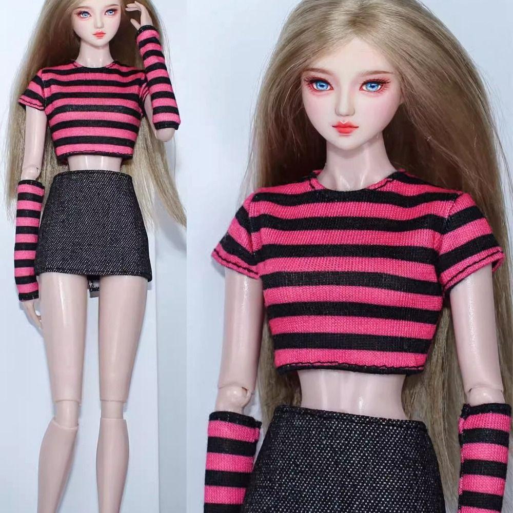 Elegant Doll Dresses Casual Wears Plush Coat Doll Party Clothes  11.5" Doll/1/6 BJD Dolls