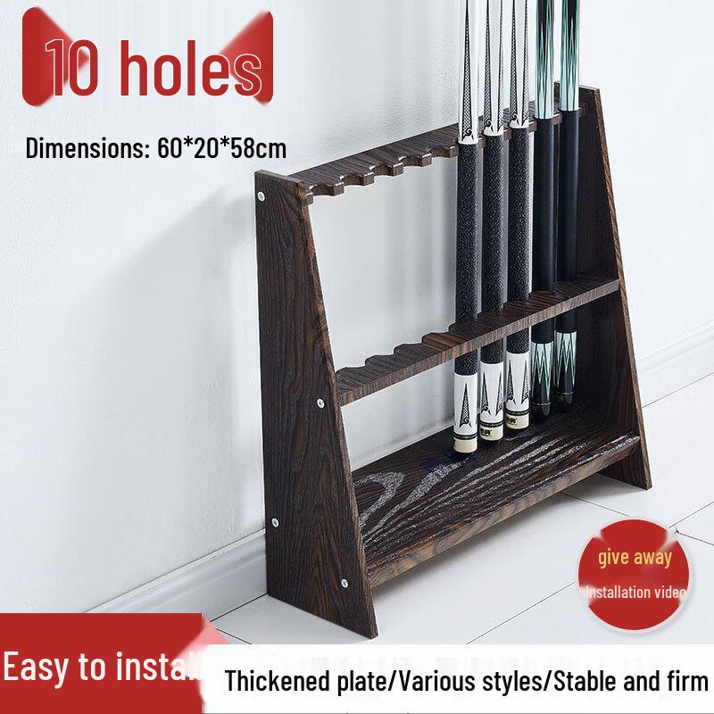 Vertical Billiard Cue Rack Stand