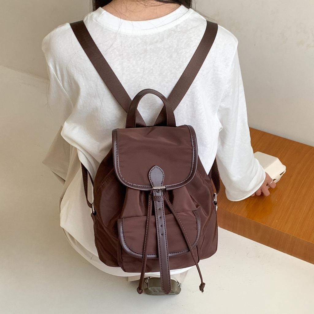 Small Backpack Double-shoulder Bag for Travel, Lightweight, Simple and Fashionable, Double-shoulder Backpack