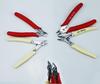 Chrome Vanadium Steel Diagonal Cutting Pliers: Pointed Nose, Flat Mouth, Mini Model for Electronics