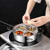 Steamer Egg Poacher Stainless Steel Steamer Poached Egg Maker Pot Egg Poaching  Pan Cooker Pot Kitchen Cooking Pot Tools