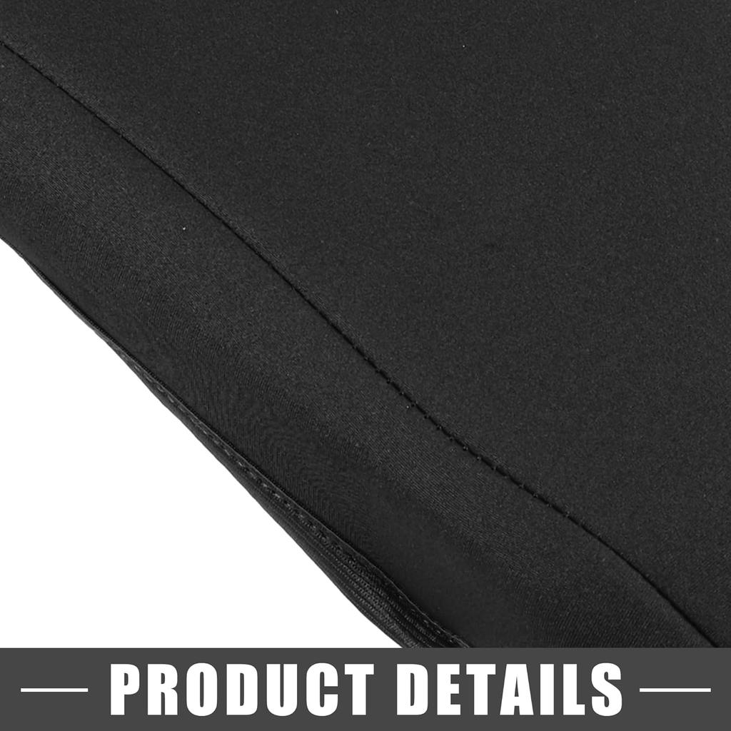 Car Center Console Seat Armrest Cover Interior Protective Lid Storage Covers Trim for Toyota CHR 2018-2023 Black